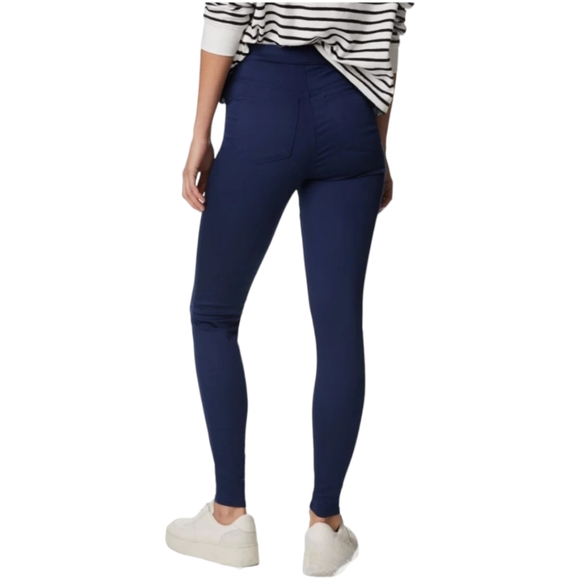 M&S COLLECTION Women's Elasticized High-waisted Eco-dyed Jeggings sz 8 Long - Picture 4 of 9